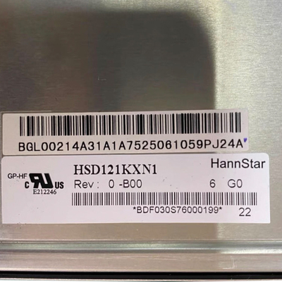 El nuevo panel de la pantalla de la pulgada HSD121KXN1-B00 1024*768 lcd del IPS 12,1 para la exhibición automotriz