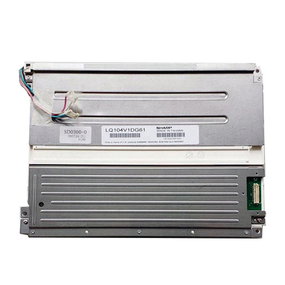 El panel de pantalla de visualización industrial de LQ104V1DG61 10.4inch TFT LCD