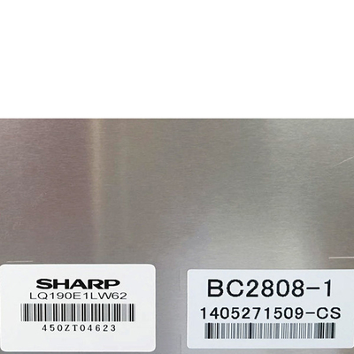 El panel industrial 1280x1024 IPS panel LCD LQ190E1LW62 de 19 pulgadas