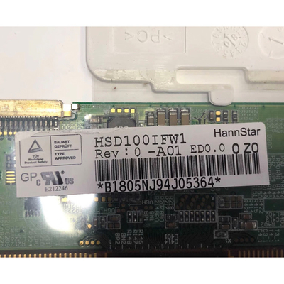 HSD100IFW1-A01 10.1 pulgadas 1024 * 600 panel de pantalla LCD TFT