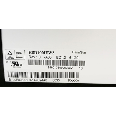 HSD100IFW3-A00 Panel de pantalla LCD de 10,1 pulgadas para PC de Netbook