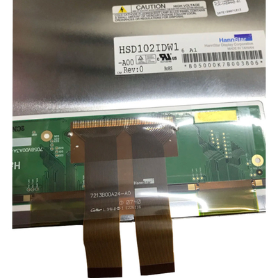 10.2 pulgadas de 60 pines 800 * 480 pantalla LCD HSD102IDW1-A00 pantalla LCD
