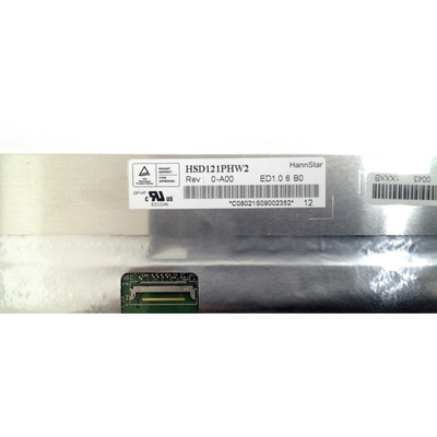 HSD121PHW2-A00 HannStar 12.1 pulgadas 1366 * 768 pantalla LCD para computadora portátil