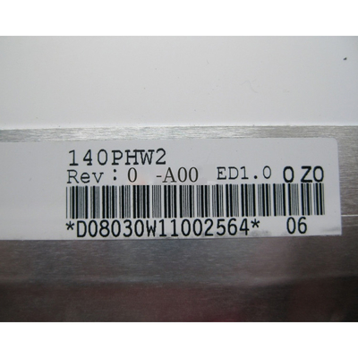 14.0 pulgadas 1366 * 768 TFT Panel LCD HSD140PHW2-A00