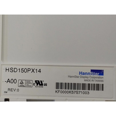 15.0 pulgadas TFT pantalla LCD HSD150PX14-A00 30 Pin 1024 * 768 TFT pantalla LCD