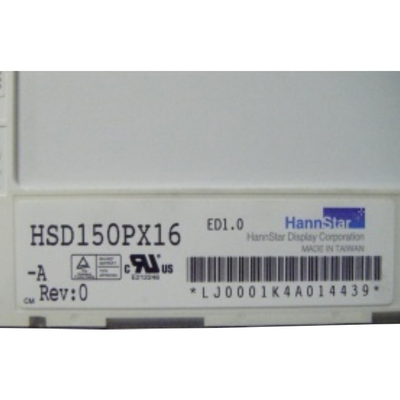 1024*768 Módulo de pantalla LCD antirreflejo HSD150PX16-A 15.0 pulgadas