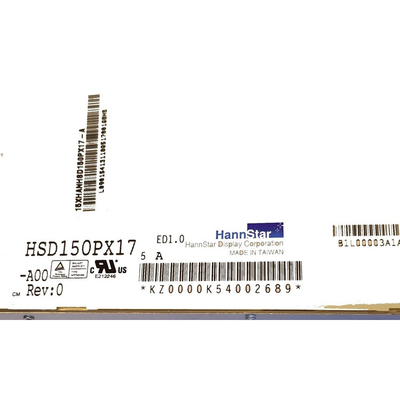 1024 * 768 Tft módulo de LCD HSD150PX17-A00 Tft pantalla pantalla LCD de 15,0 pulgadas