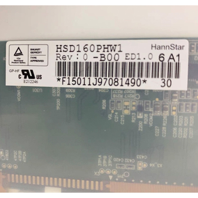 HSD160PHW1-B00 16.0 pulgadas 1366 * 768 pantalla LCD para computadora portátil