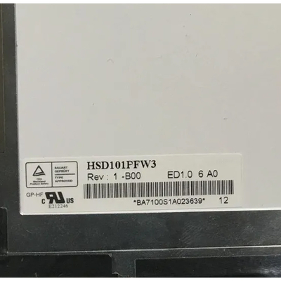 10.1 pulgadas Pantalla LCD modelo HSD101PFW3-B00 1024*600 Pantalla de visualización LCD