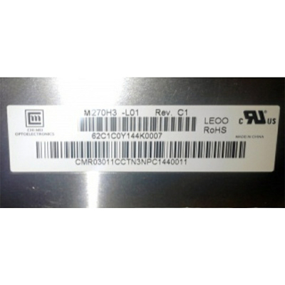 27.0 pulgadas panel de pantalla LCD M270H3-L01 para monitor de escritorio