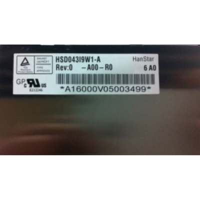 Nuevo HSD043I9W1-A00-R00 pantalla LCD de 4,3 pulgadas Panel LCD