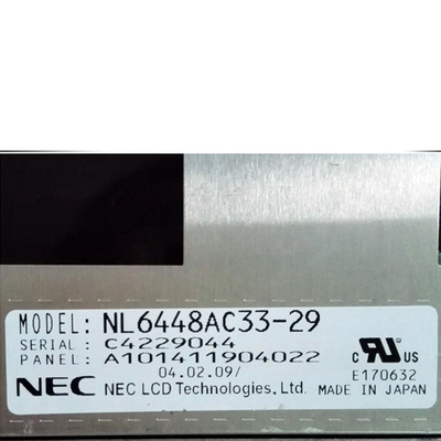 NL6448AC33-29 10,4 pulgadas 31 pines Resolución de pantalla LCD 640 * 480