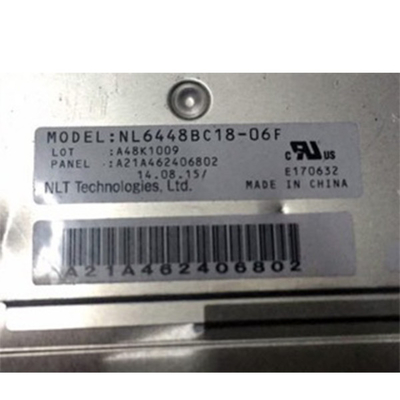 5.7 pulgadas 640*480 76PPI NL6448BC18-06F Panel de pantalla LCD para el sector industrial