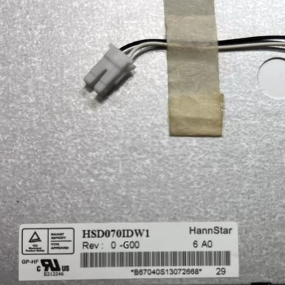 HSD070IDW1-G00 Modulo TFT de pantalla LCD con pantalla LCD