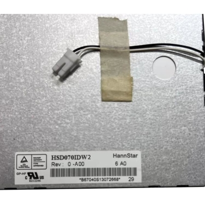 7.0 pulgadas de 60 pines HSD070IDW2-A00 TFT pantalla de panel LCD pantalla LCD