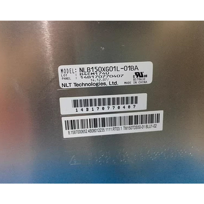 Para el NLB150XG02L-01BA industrial, pantalla LCD de 15,0 pulgadas 1024*768