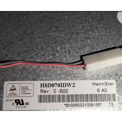 7.0 pulgadas 800*480 HSD070IDW2-B00 módulos de pantalla LCD