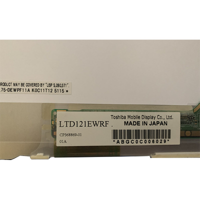 Pantalla LCD de computadora portátil de tipo RGB 1280*800 LTD121EWRF