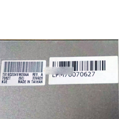 Display TFT LCD original de 7,0 pulgadas TX18D204VM0BAA