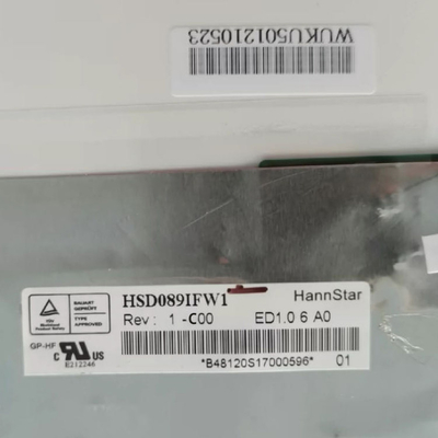 HSD089IFW1-C00 8,9 pulgadas 1024*600 LVDS Panel de pantalla LCD