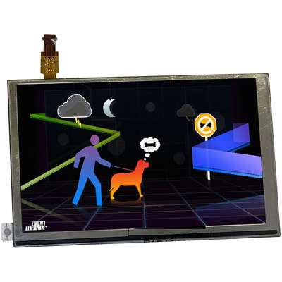 LQ050T5DG01 Pantalla LCD de 5,0 pulgadas para automóviles GPS Navegación DVD Player