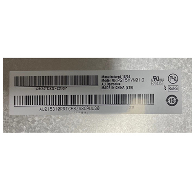 P215HVN01.0 Pantalla LCD TFT de 21,5 pulgadas para señalización digital