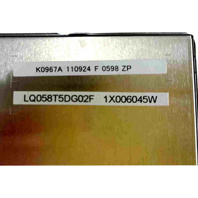 LQ058T5DG02F Original en stock 5.8 pulgadas Pantalla de visualización LCD para el coche de navegación GPS