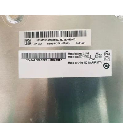 Alto brillo 70 pines M270DTN01.2 12.0V Tipo TFT Pantalla LCD