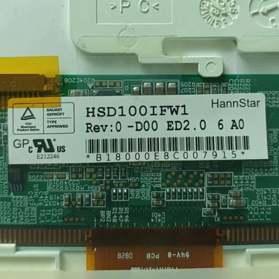 Modulo LCD original de 10,1 pulgadas 1024*600 HSD100IFW1-D00 Pantalla LCD