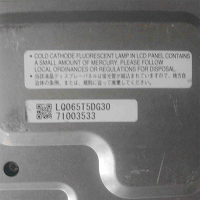 LQ065T5DG30 Pantalla LCD original de 6,5 pulgadas para navegación GPS de automóviles