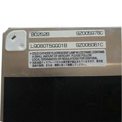 LQ080T5GG01B 8.0 pulgadas 480*234 Pantalla LCD