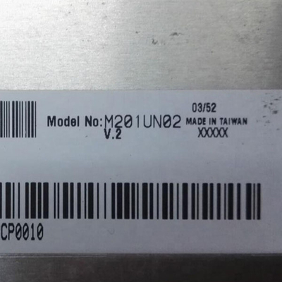 Venta caliente M201UN02 V2 20.1 pulgadas 5.0V Tipo de panel LCD