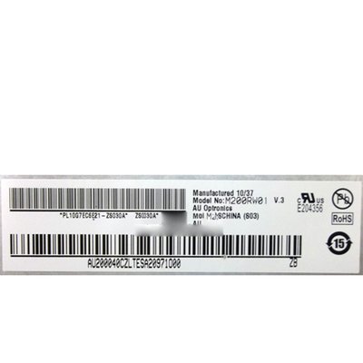 M200RW01 V3 Display LCD TFT de 20 pulgadas y 60 Hz