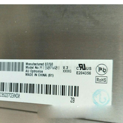 Nuevo M190PW01 V3 de 19.0 pulgadas con pantalla TFT LCD