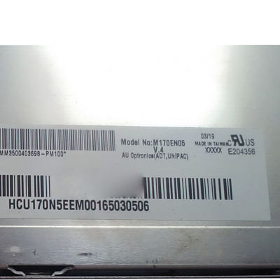 5.0V Tipo 30 pines M170EN05 V4 Panel LCD TFT para AUO