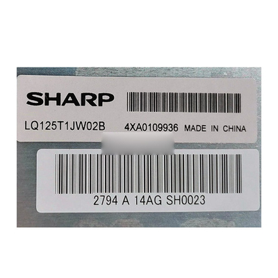 LQ125T1JW02B 12.5 pulgadas 2560 * 1440 pantalla LCD para computadoras portátiles duraderas