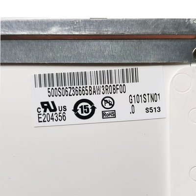 Tamaño 10.1 pulgadas G101STN01.0 Panel de pantalla LCD diseñado para uso industrial