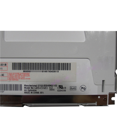 8.4 pulgadas G084SN03 V2 Modulo industrial TFT LCD de 4 cables con toque resistivo