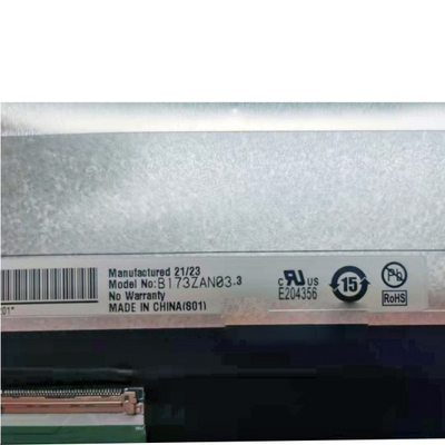 B173ZAN03.3 Panel LCD TFT de 17,3 pulgadas y 40 pines para AUO