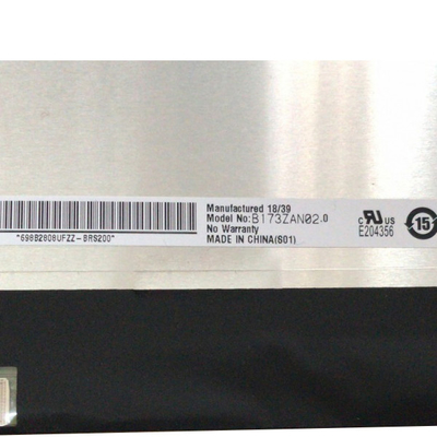 17.3 pulgadas a-Si TFT-LCD B173ZAN02.0 255PPI Pantalla LCD
