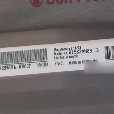 15.6 pulgadas B156ZAN03.3 alta luminosidad Pantalla LCD transmisora