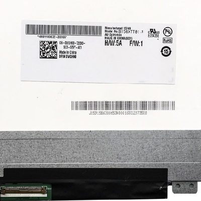 Barras verticales RGB B156XTT01.1 tamaño 15.6 pulgadas pantalla LCD