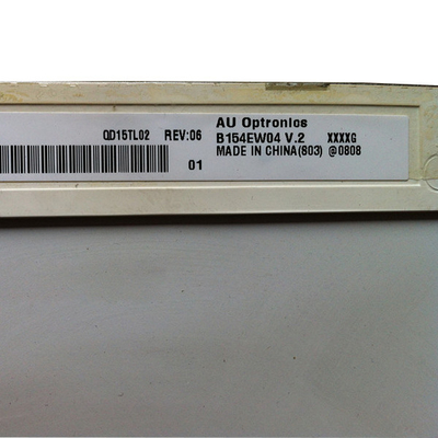 Barras verticales RGB B154EW04 V2 Pantalla TFT-LCD de 15,4 pulgadas a-Si