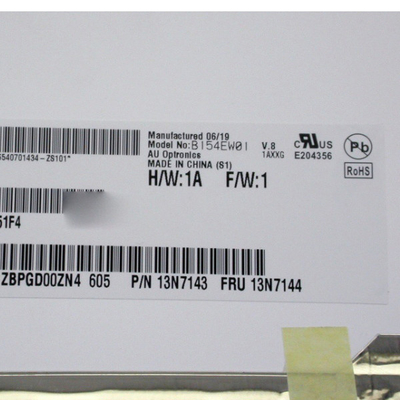 Tamaño 15.4 pulgadas B154EW01 V8 30 pines 3.3V Tipo de módulo LCD