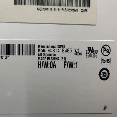 B141EW05 V1 14,1 pulgadas 1280*800 Pantalla LCD TFT-LCD