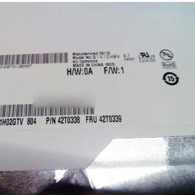 B141EW04 V7 14,1 pulgadas 1280*800 Pantalla LCD TFT-LCD