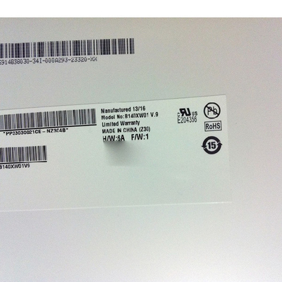 B140XW01 V9 14,0 pulgadas 1366*768 TFT-LCD para computadora portátil