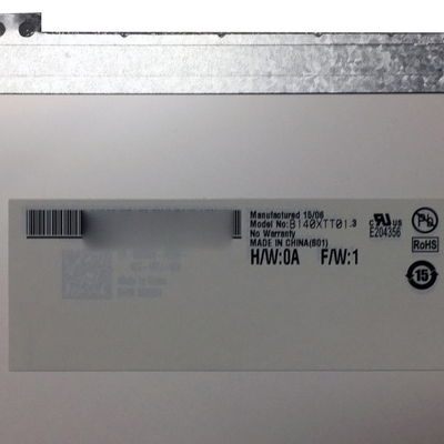 B140XTT01.3 14,0 pulgadas 1366*768 Para pantalla TFT-LCD de computadoras portátiles