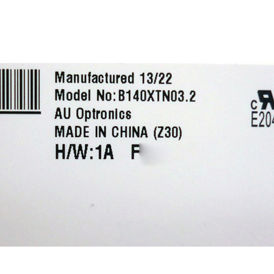 B140XTN03.2 14,0 pulgadas 1366*768 Para pantallas TFT-LCD de computadoras portátiles