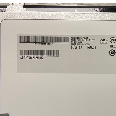 B140XTN02.8 14.0 pulgadas 1366*768 TFT-LCD para computadoras portátiles